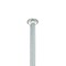 Zoro Select Self-Drilling Screw, #12-14 x 6 in, Zinc Plated Steel Pan Head Phillips Drive, 400 PK 1296KPP - alternate 2